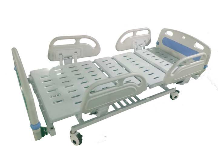 Manual hospital bed (double-swing triple-fold), model C