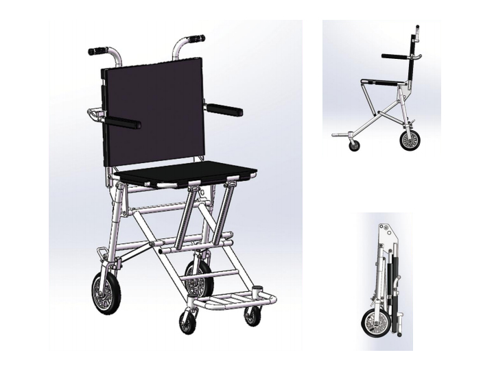 Portable wheelchair